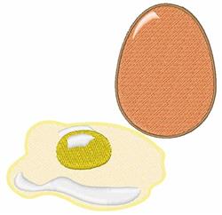 Egg - 5x7 egg detailed machine digital unique embroidery design for kitchen aprons