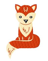 fox beginner-friendly machine digital embroidery - Fox perfect for reusable tote bags