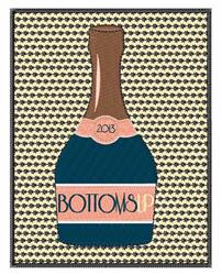 Machine Embroidery Design - Champagne Toast Collection #07