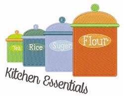 detailed essential machine embroidery pattern - Kitchen Essentials for decorative pillow covers