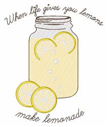 lemonade detailed machine embroidery - Make Lemonade perfect for patchwork quilt blocks