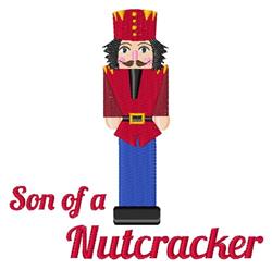 Whimsical Nutcracker in vibrant red and blue attire, featuring intricate details. Perfect for Christmas.