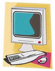 Personal Computer - 5x7 computer detailed embroidery design for Art Supplies Bags