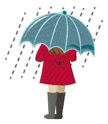 Raining Down - 4x4 down detailed machine embroidery design for decorative pillow covers