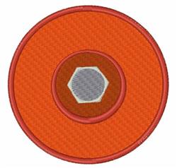 Roller Wheel - 4x4 wheel detailed machine embroidery design for Hat Embellishments