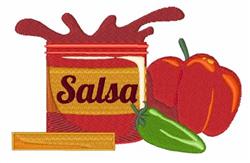 detailed salsa machine embroidery pattern - Salsa perfect for decorative pillow covers