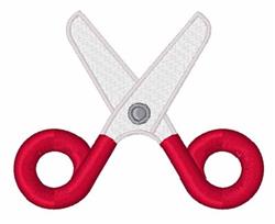 beginner-friendly scissor machine embroidery pattern - Scissors for Dinner Napkins