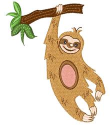 base beginner-friendly machine embroidery - Sloth Base perfect for Home Decor