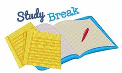 detailed break machine embroidery pattern - Study Break perfect for Grocery Bags