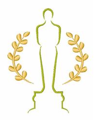 trophy quick stitch machine embroidery - Trophy perfect for patchwork quilt blocks