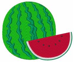 watermelon detailed machine digital embroidery - Watermelon perfect for kitchen aprons