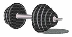 Weights - 4x4 weight beginner-friendly machine embroidery design for reusable tote bags
