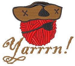 yarrrrn detailed machine digital embroidery - Yarrrrn perfect for Yarn Storage