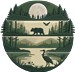 Forest Scene Wildlife