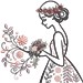 Flower Girl Bouquet Minimalist