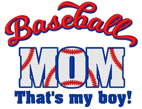 Baseball Mom Stitches T-Shirt