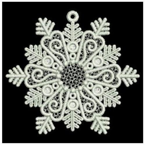 10 Sizessmall Snowflakes Embroidery Design 7 Formats Machine Embroidery  Design Instant Download Machine Embroidery Pattern 