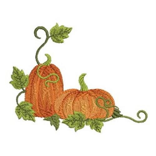Pumpkin Potholder Covers In The Hoop Machine Embroidery - PicklePie Designs