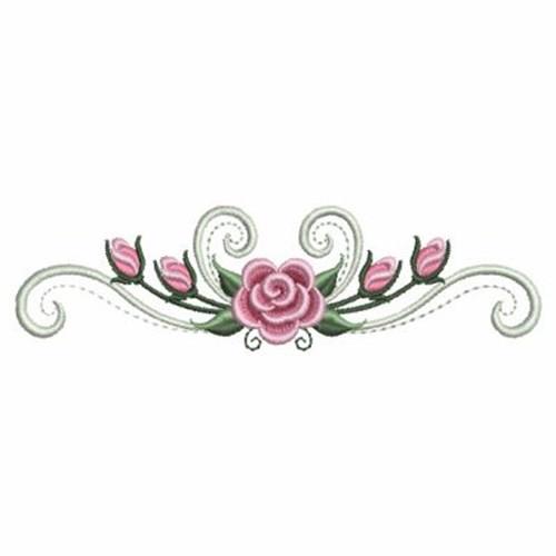 Flower Floral Border Trim svg clipart,rose svg,Flower rose