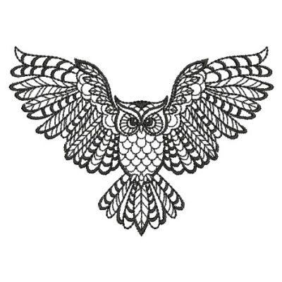 flying owl design
