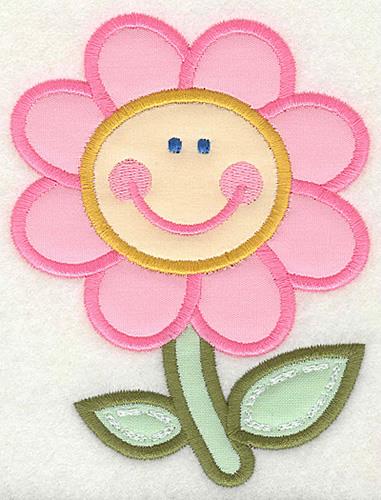 Happy Flower Applique - Creative Appliques