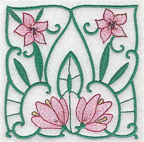 Pink stitch embroidery design, Stitch embroidery, Emb design