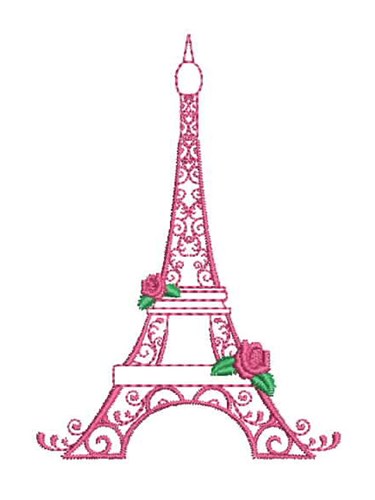 free embroidery designs to download eiffel tower