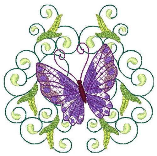 NEW* Stick and Stitch Embroidery Templates : The Butterfly Set