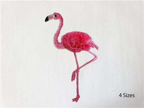 In-the-Hoop Embroidery Project: Flamingo Sunglasses Case