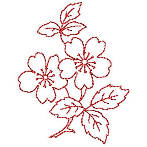 Mega Rose embroidery design