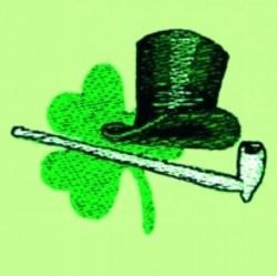 Irish Hat & Pipe
