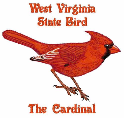 Why is the Cardinal West Virginia's state bird?