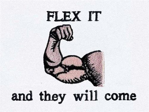 Flexing Biceps Flexing Biceps