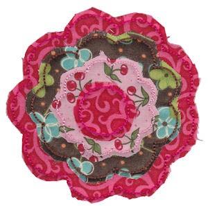 Raggedy Flower Applique