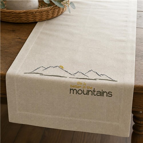 Mountain Border Scape