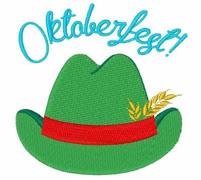 Tyrolean Hat Embroidery Design | EmbroideryDesigns.com