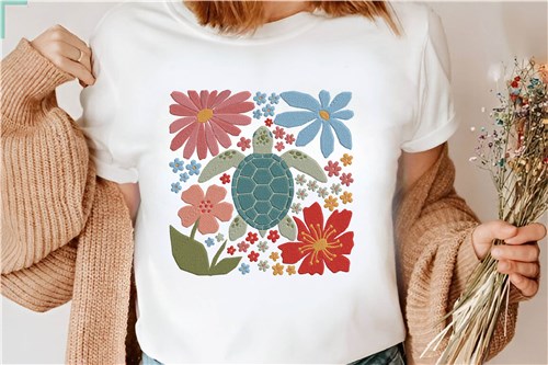 Turtle Floral Arrangement