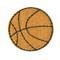 Basketball Canvas Tote Bag