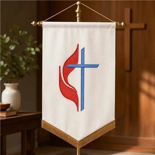 Cross and Flame