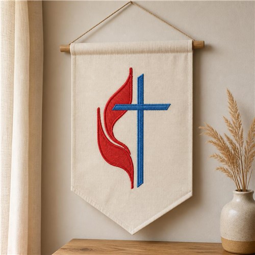 Cross and Flame