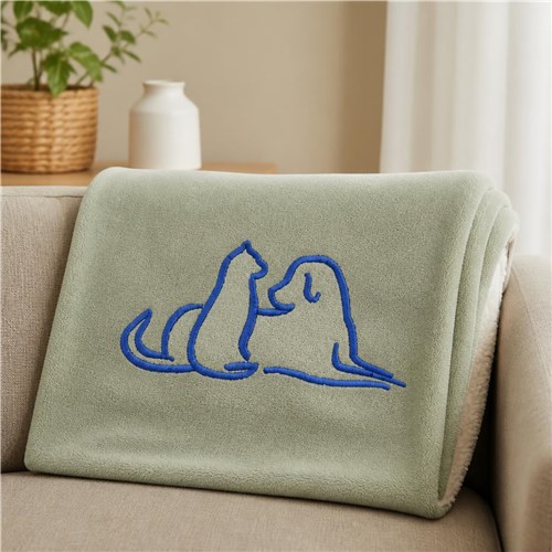 Cat & Dog Outline