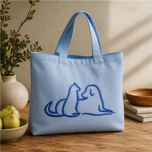 Cat & Dog Outline