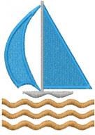 Sailboat Waves Summer Sailboat Waves Summer