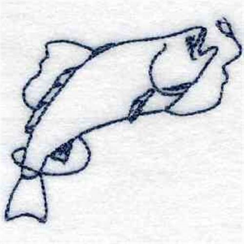 Bluework Fish Bluework Fish