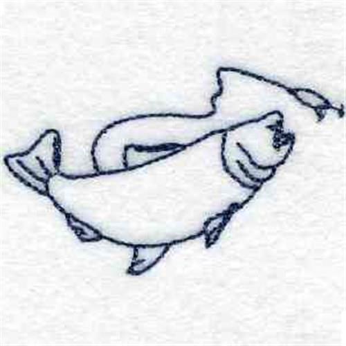 Bluework Fish Bluework Fish