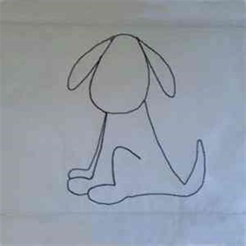 Color Page Dog Embroidery Design | EmbroideryDesigns.com