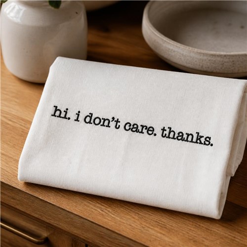 I Dont Care Text