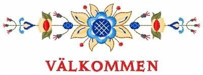 Scandinavian Floral Border