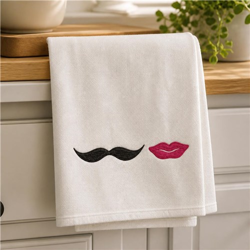 Mustache & Lips