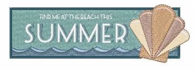 At The Beach